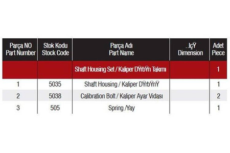 KPL.NAPR.ZACISKU HAM.KNORR SK7/SN6/SN7