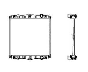 CHLODNICA WODY DAF 45 01.01- N/KPL