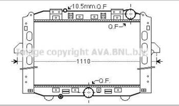 CHLODNICA WODY MB ACTROS MP4 07.11-