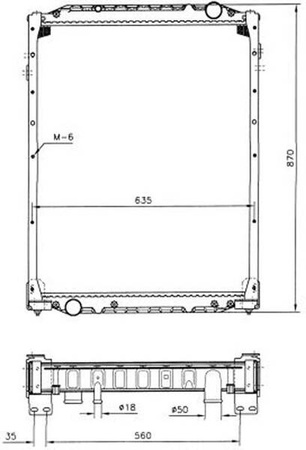 CHLODNICA WODY EVOBUS INTEGRO O550 09.96