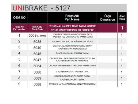 KPL.NAPR.ZACISKU HAM.MAN 12-160