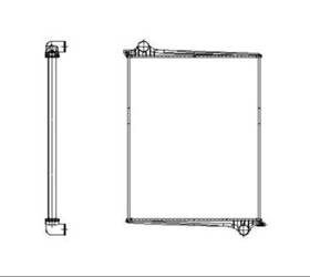 CHLODNICA WODY SCANIA P-94/114/124/144