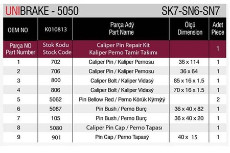 KPL.NAPR.ZACISKU HAM.KNORR SB6/SB7