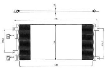 CHLODNICA KLIMATYZACJI IVECO DAILY 06-