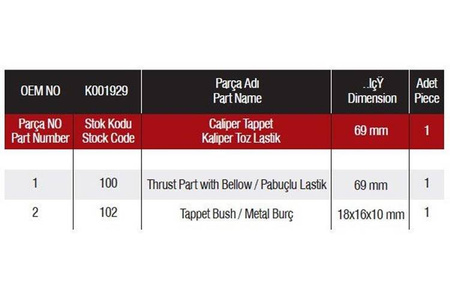 KPL.NAPR.ZACISKU HAM.KNORR SB5/SN5