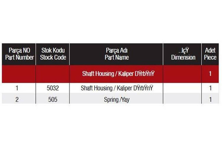 KPL.NAPR.ZACISKU HAM.KNORR/MOSTEK+SPREZ.