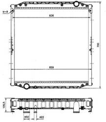 CHLODNICA WODY MAN L2000 10.93-