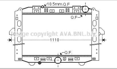 CHLODNICA WODY MB ACTROS MP4 07.11-