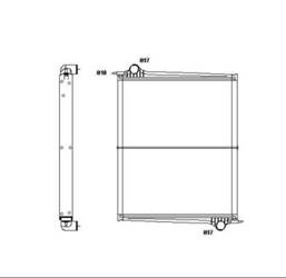 CHLODNICA WODY SCANIA P-94/114/124/144
