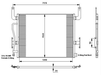 CHLODNICA KLIMATYZACJI RVI KERAX 06.97-